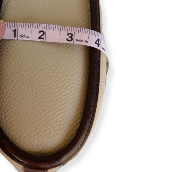 🆓 Bag ❤️Brighton Melanie Brown & Crème Shoulder/Tote Bag - Picture 7 of 11